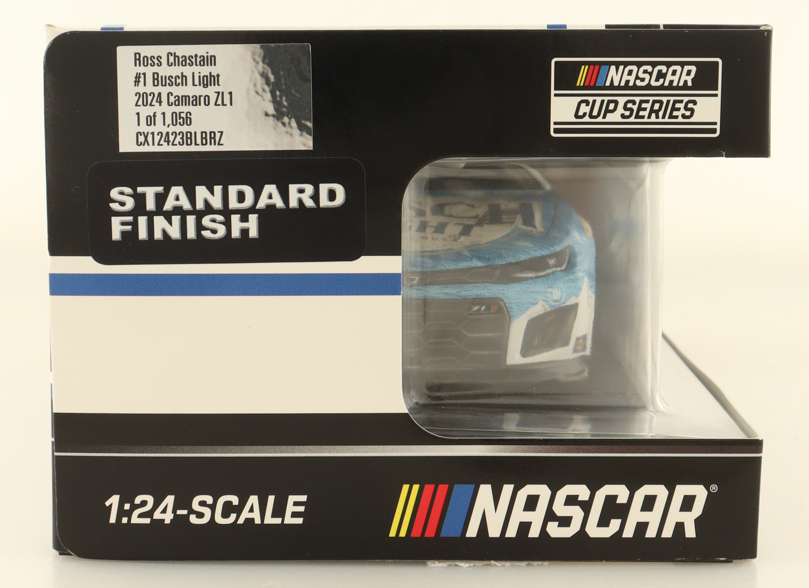 Ross Chastain Signed 2024 #1 Busch Light Chevrolet Camaro ZL1 | 1:24 Diecast Car (PA) at PristineAuction.com Ross Chastain Signed 2024 #1 Busch Light Chevrolet Camaro ZL1 | 1:24 Diecast Car (PA) at PristineAuction.com