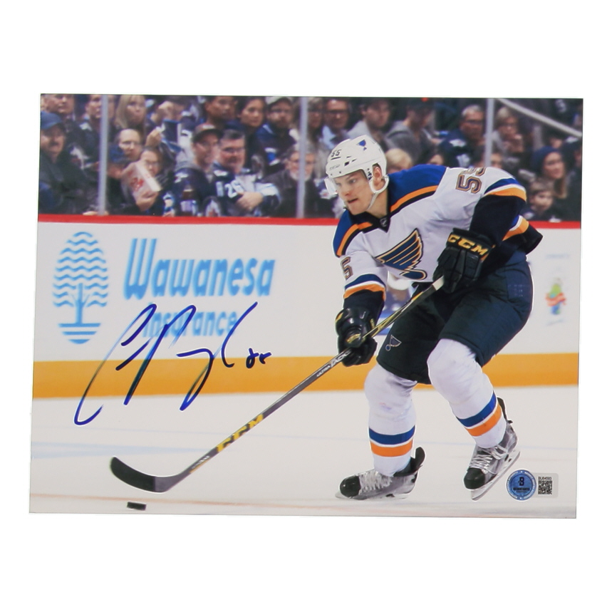 Colton Parayko Signed Blues 8x10 Photo (Beckett) at PristineAuction.com Colton Parayko Signed Blues 8x10 Photo (Beckett) at PristineAuction.com