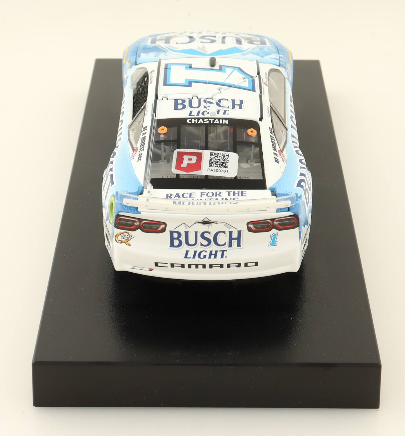 Ross Chastain Signed 2024 #1 Busch Light Chevrolet Camaro ZL1 | 1:24 Diecast Car (PA) at PristineAuction.com Ross Chastain Signed 2024 #1 Busch Light Chevrolet Camaro ZL1 | 1:24 Diecast Car (PA) at PristineAuction.com