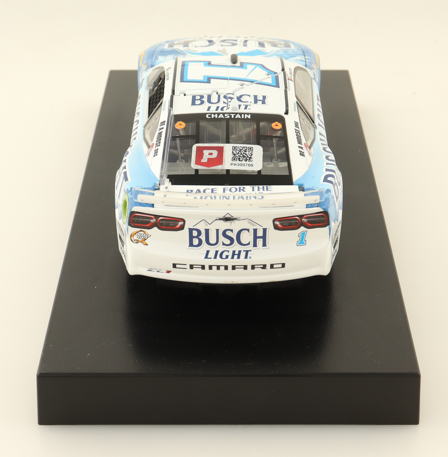 Ross Chastain Signed 2024 #1 Busch Light Chevrolet Camaro ZL1 | 1:24 Diecast Car (PA) at PristineAuction.com Ross Chastain Signed 2024 #1 Busch Light Chevrolet Camaro ZL1 | 1:24 Diecast Car (PA) at PristineAuction.com