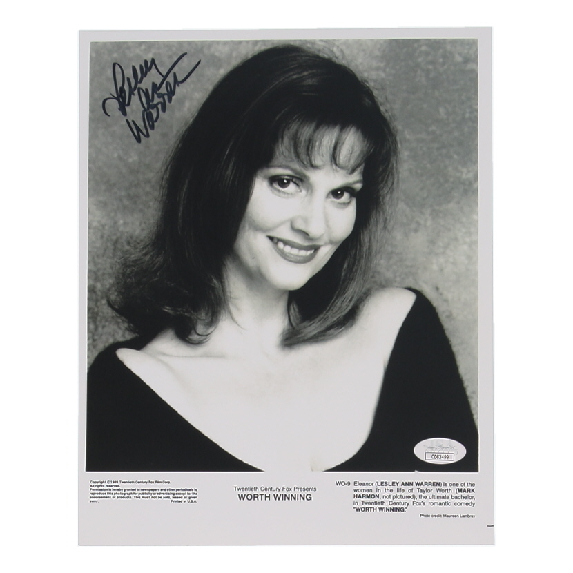 Lesley Ann Warren Signed "Worth Winning" 8x10 Photo (JSA) at PristineAuction.com Lesley Ann Warren Signed "Worth Winning" 8x10 Photo (JSA) at PristineAuction.com