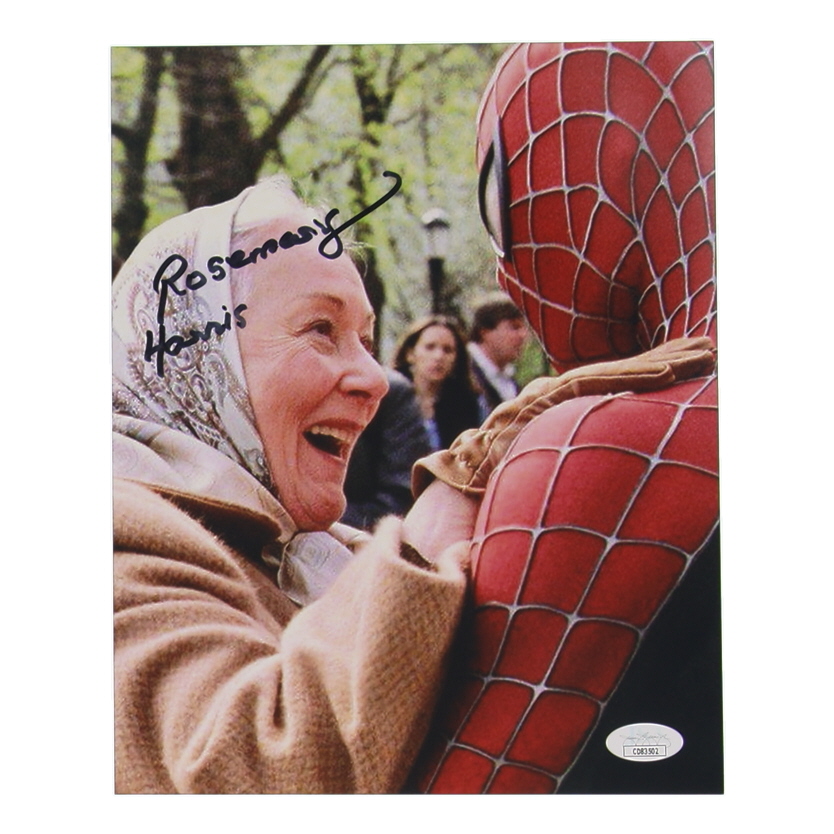Rosemary Harris Signed "Spider-Man" 8x10 Photo (JSA) at PristineAuction.com Rosemary Harris Signed "Spider-Man" 8x10 Photo (JSA) at PristineAuction.com