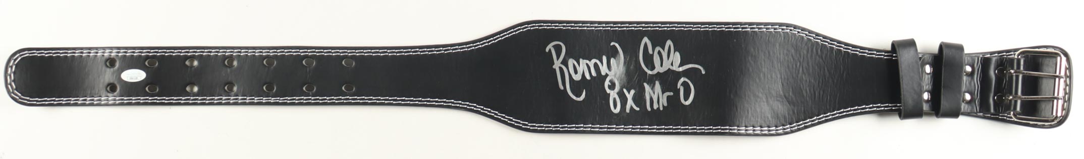 Ronnie Coleman Signed Belt Inscribed "8x Mr. O" (JSA) at PristineAuction.com Ronnie Coleman Signed Belt Inscribed "8x Mr. O" (JSA) at PristineAuction.com