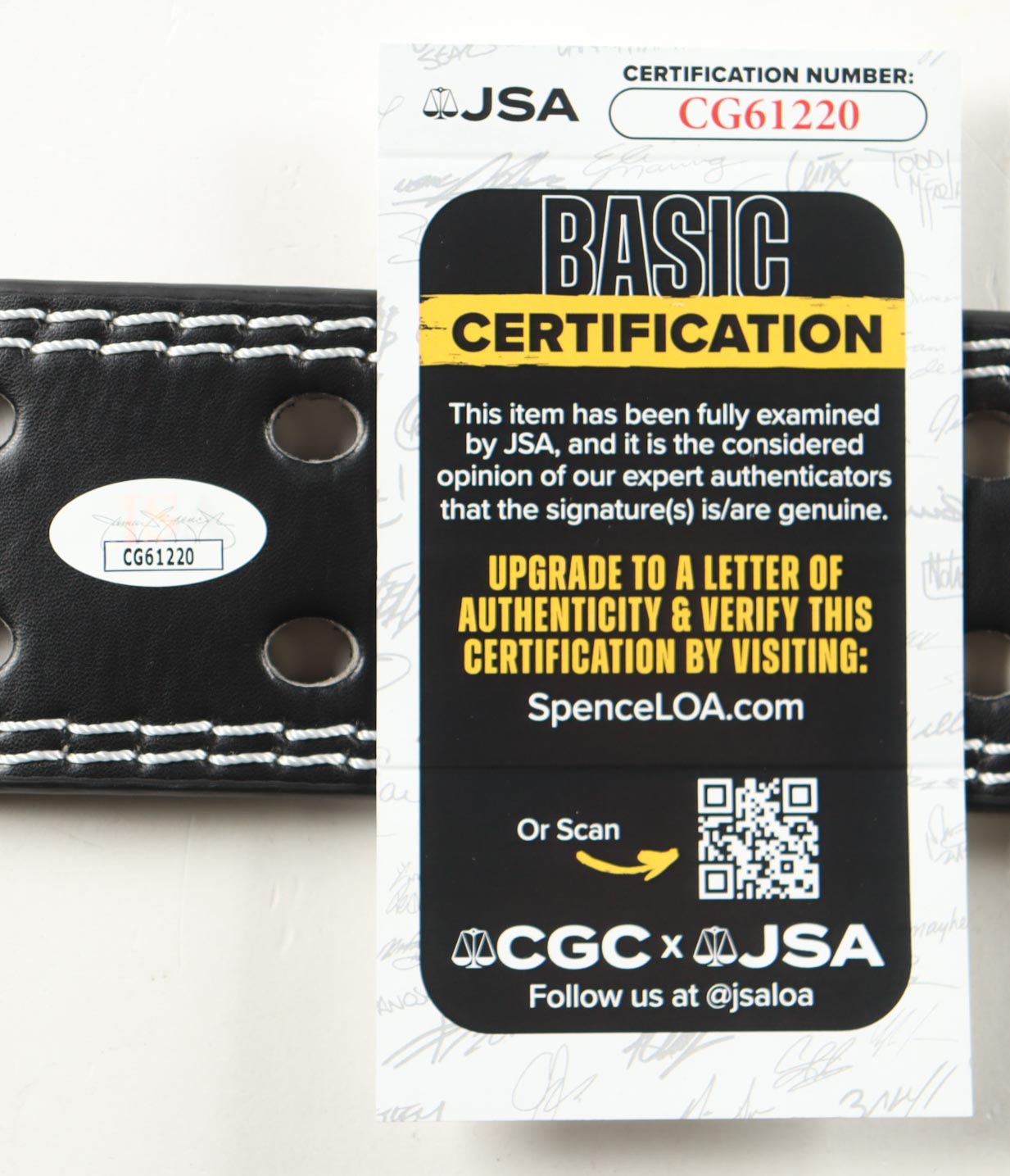 Ronnie Coleman Signed Belt Inscribed "8x Mr. O" (JSA) at PristineAuction.com Ronnie Coleman Signed Belt Inscribed "8x Mr. O" (JSA) at PristineAuction.com