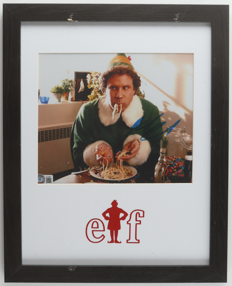 Will Ferrell Signed "Elf" Custom Framed Photo Display (Beckett) at PristineAuction.com Will Ferrell Signed "Elf" Custom Framed Photo Display (Beckett) at PristineAuction.com