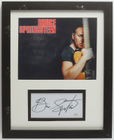 Bruce Springsteen Signed Custom Framed Cut Display (JSA) at PristineAuction.com