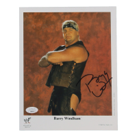 Barry Windham Signed WWF 8x10 Photo (JSA) at PristineAuction.com