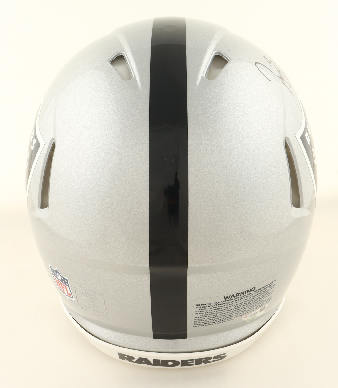 Tim Brown Signed Raiders Full-Size Authentic On-Field Speed Helmet (Fanatics) at PristineAuction.com Tim Brown Signed Raiders Full-Size Authentic On-Field Speed Helmet (Fanatics) at PristineAuction.com