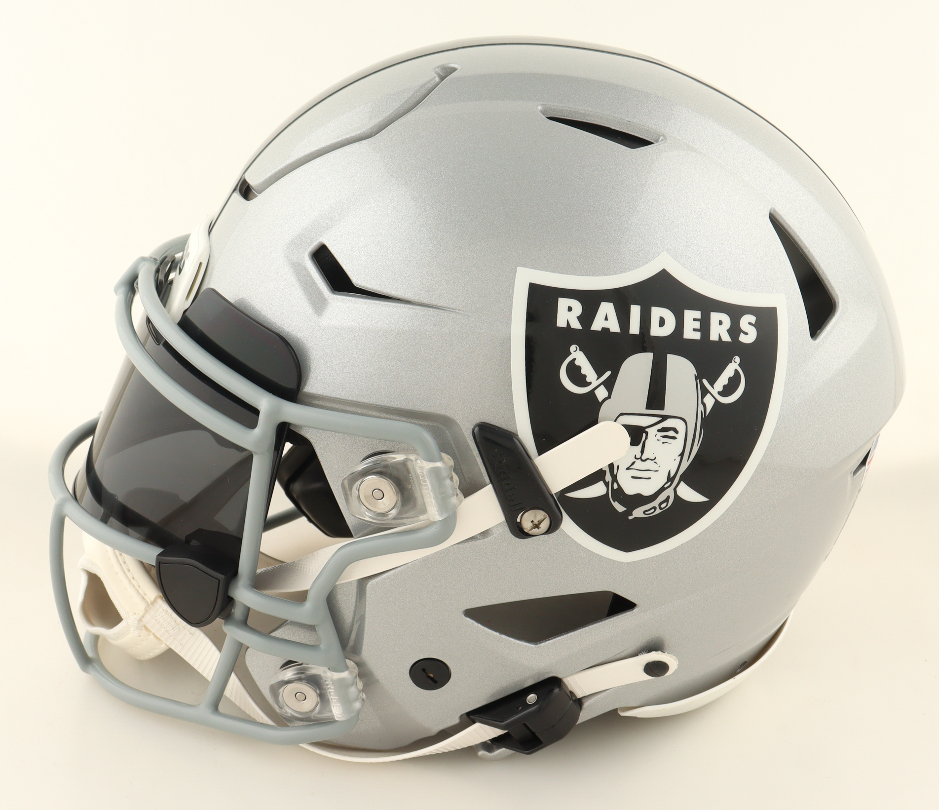 Jerry Rice Signed Raiders Full-Size Authentic On-Field SpeedFlex Helmet With Visor (Fanatics & TriStar) at PristineAuction.com Jerry Rice Signed Raiders Full-Size Authentic On-Field SpeedFlex Helmet With Visor (Fanatics & TriStar) at PristineAuction.com