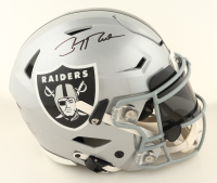 Jerry Rice Signed Raiders Full-Size Authentic On-Field SpeedFlex Helmet With Visor (Fanatics & TriStar) at PristineAuction.com