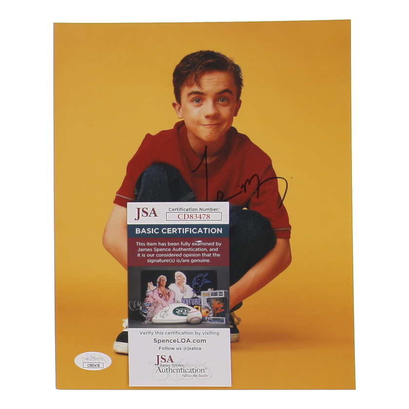 Frankie Muniz Signed "Malcolm in the Middle" 8x10 Photo (JSA) at PristineAuction.com Frankie Muniz Signed "Malcolm in the Middle" 8x10 Photo (JSA) at PristineAuction.com