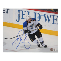David Backes Signed Blues 8x10 Photo (Beckett) at PristineAuction.com