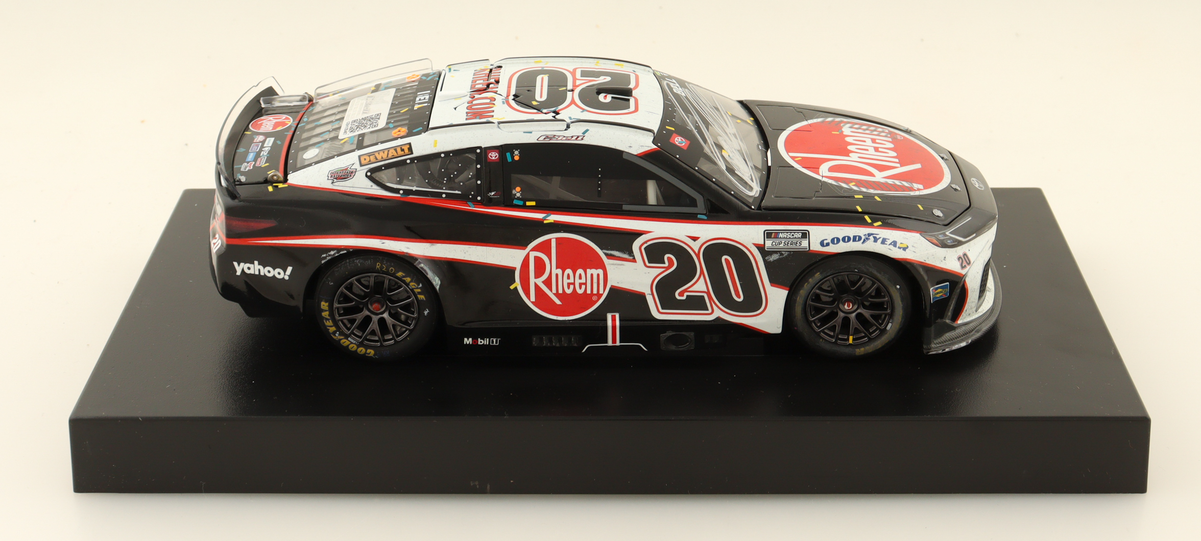 Christopher Bell Signed 2024 #20 Rheem Phoenix Win Elite 1:24 Diecast Car (Bell COA) at PristineAuction.com Christopher Bell Signed 2024 #20 Rheem Phoenix Win Elite 1:24 Diecast Car (Bell COA) at PristineAuction.com