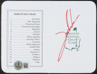 Jon Rahm Signed Augusta National Golf Club Scorecard (Beckett) at PristineAuction.com