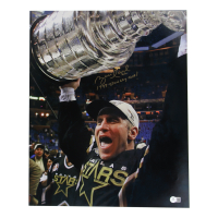 Brett Hull Signed Stars 16x20 Photo Inscribed "1999 Stanley Cup!" (Beckett) at PristineAuction.com