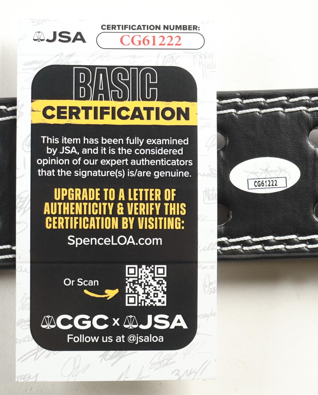 Ronnie Coleman Signed Belt Inscribed "8x Mr. O" (JSA) at PristineAuction.com Ronnie Coleman Signed Belt Inscribed "8x Mr. O" (JSA) at PristineAuction.com