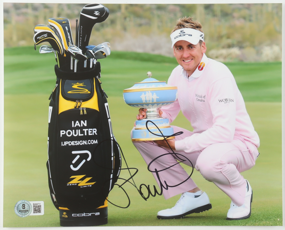 Ian Poulter Signed 8x10 Photo (Beckett) at PristineAuction.com Ian Poulter Signed 8x10 Photo (Beckett) at PristineAuction.com
