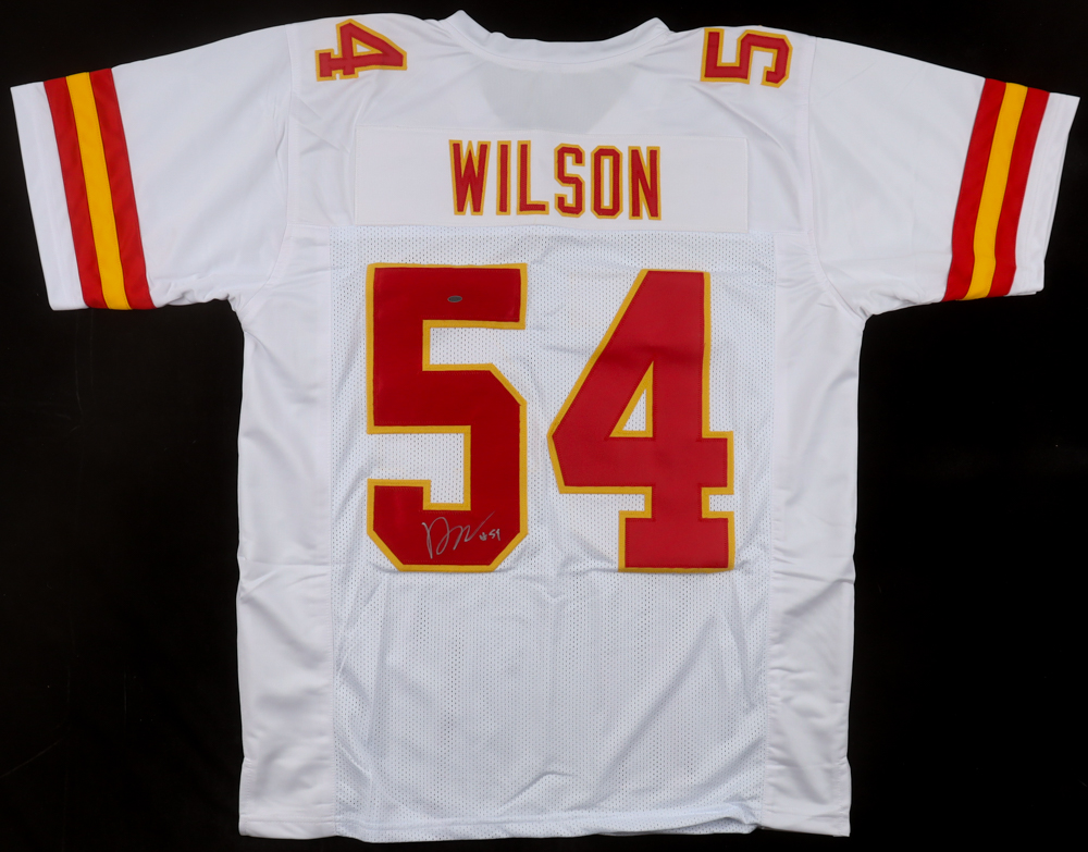 Damien Wilson Signed Jersey (OKAuthentics) at PristineAuction.com Damien Wilson Signed Jersey (OKAuthentics) at PristineAuction.com