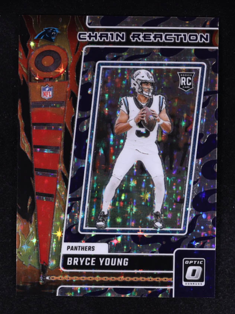 Bryce Young 2023 Donruss Optic Chain Reaction Purple Stars #18 RC #12/25