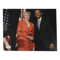 Theresa May Signed 8x10 Photo (JSA) at PristineAuction.com