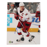Rod Brind'Amour Signed Hurricanes 8x10 Photo (Beckett) at PristineAuction.com