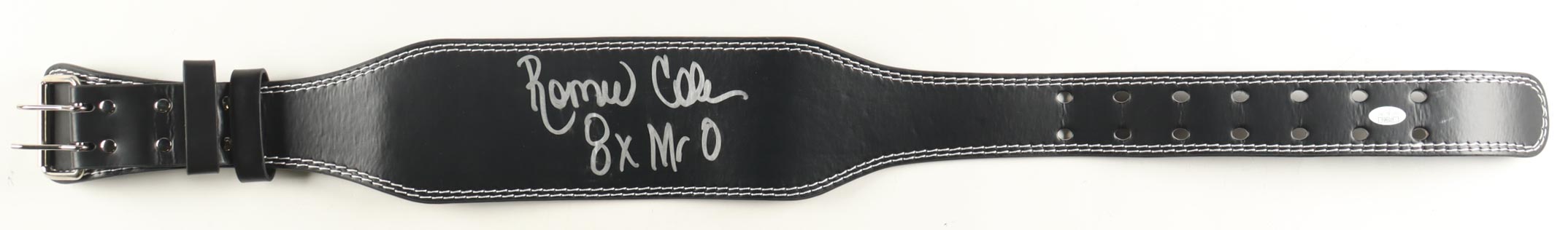 Ronnie Coleman Signed Belt Inscribed "8x Mr. O" (JSA) at PristineAuction.com Ronnie Coleman Signed Belt Inscribed "8x Mr. O" (JSA) at PristineAuction.com