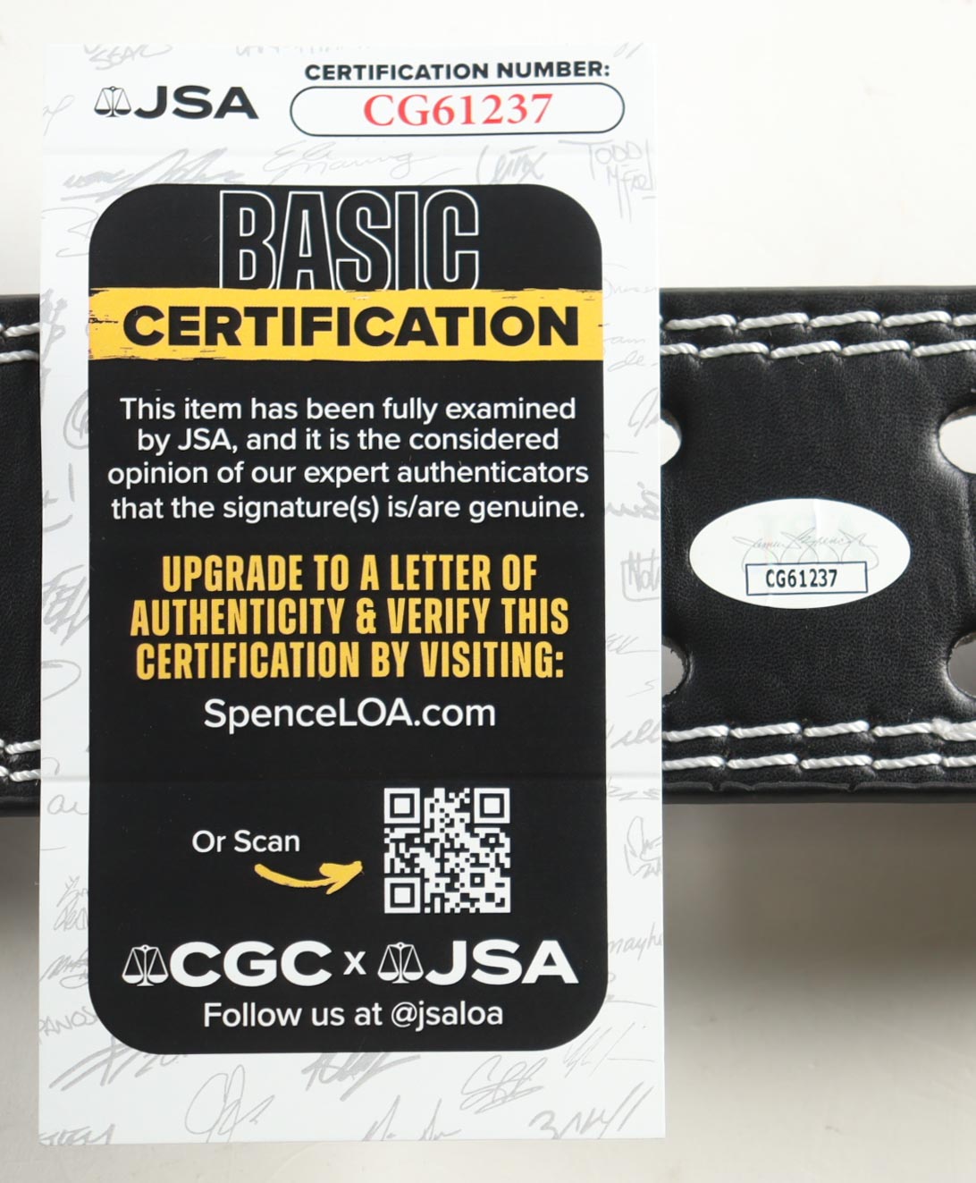 Ronnie Coleman Signed Belt Inscribed "8x Mr. O" (JSA) at PristineAuction.com Ronnie Coleman Signed Belt Inscribed "8x Mr. O" (JSA) at PristineAuction.com