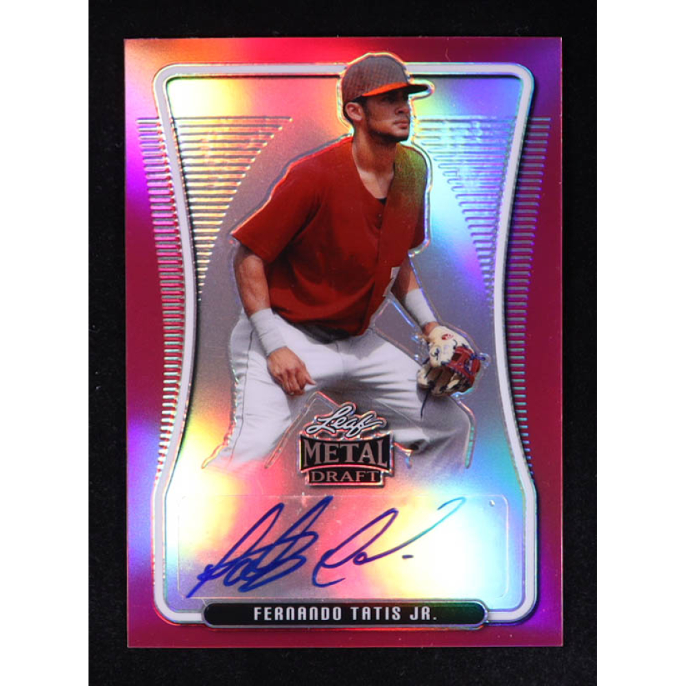 Fernando Tatis Jr. 2020 Leaf Metal Draft Pink #BAFT1 #07/20 at PristineAuction.com