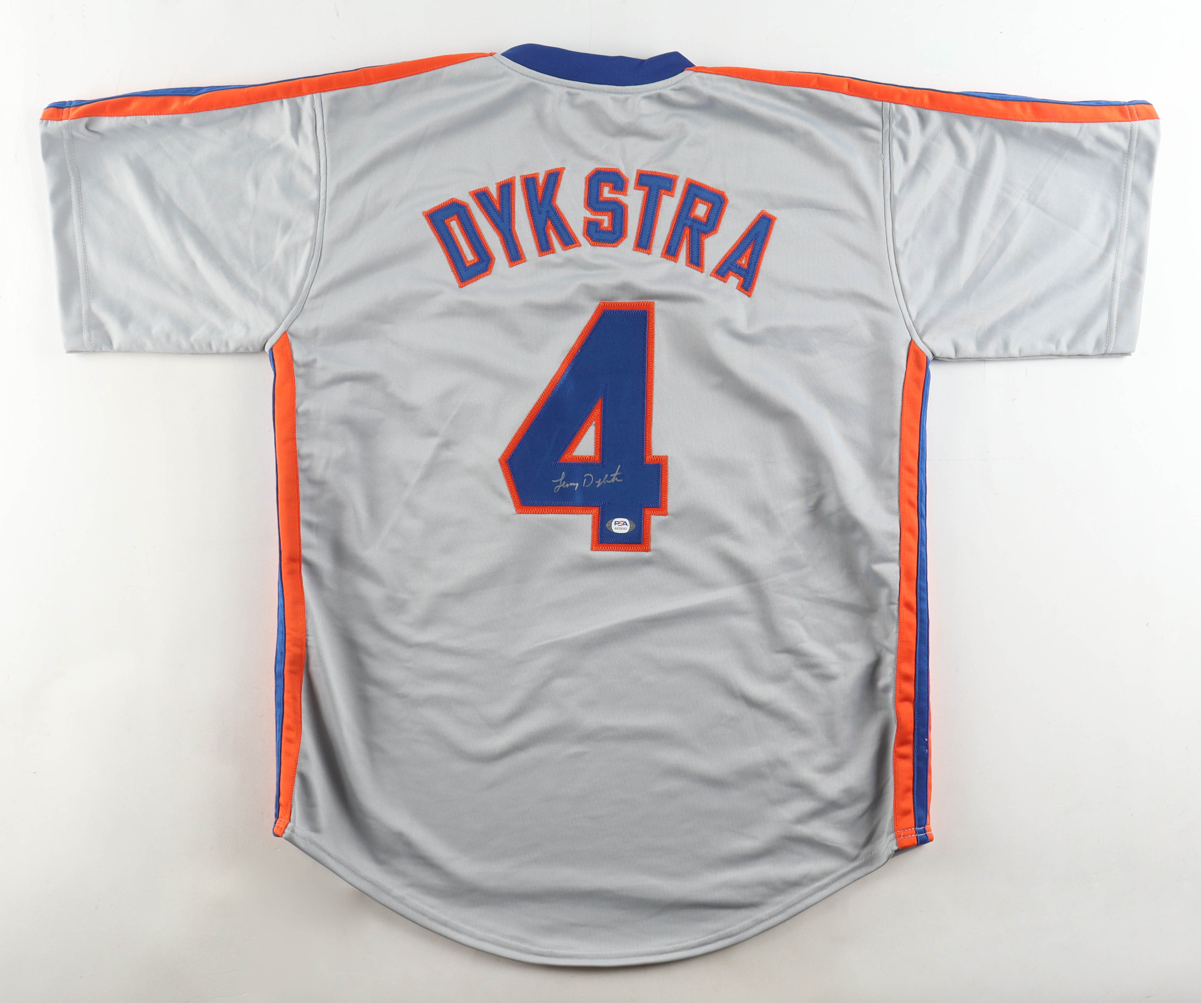 Lenny Dykstra Signed Jersey (PSA) at PristineAuction.com Lenny Dykstra Signed Jersey (PSA) at PristineAuction.com