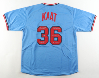 Jim Kaat Signed Jersey With Career Stat Inscriptions (Beckett) at PristineAuction.com