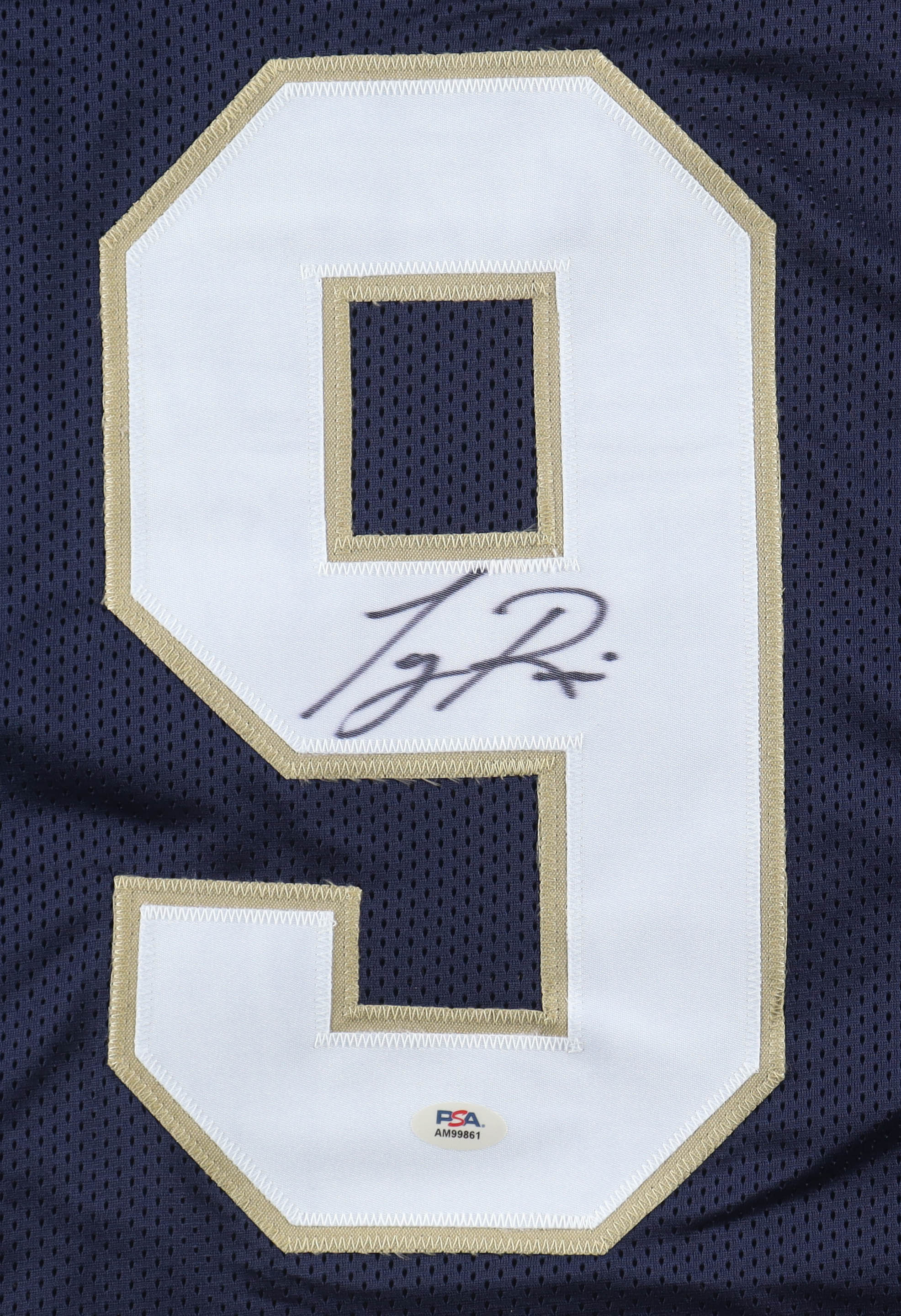 Tony Rice Signed Jersey (PSA) at PristineAuction.com Tony Rice Signed Jersey (PSA) at PristineAuction.com