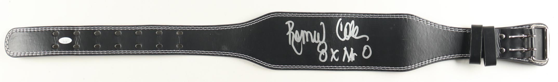 Ronnie Coleman Signed Belt Inscribed "8x Mr. O" (JSA) at PristineAuction.com Ronnie Coleman Signed Belt Inscribed "8x Mr. O" (JSA) at PristineAuction.com