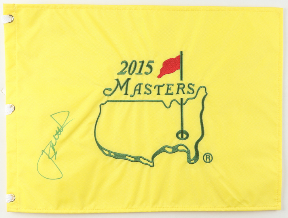 Jordan Spieth Signed Masters Tournament 13x18 Golf Pin Flag (PSA) at PristineAuction.com Jordan Spieth Signed Masters Tournament 13x18 Golf Pin Flag (PSA) at PristineAuction.com