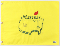 Ludvig Aberg Signed Masters Tournament 13x18 Golf Pin Flag (Beckett) at PristineAuction.com