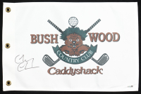 Chevy Chase Signed "Caddyshack" Bushwood Country Club Pin Flag (JSA) at PristineAuction.com