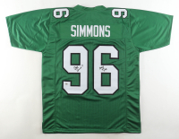 Clyde Simmons Signed Jersey Inscribed "Eagles HOF 2018" (PSA) at PristineAuction.com