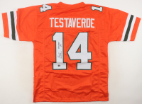 Vinny Testaverde Signed Jersey Inscribed "Heisman 86" (Beckett) at PristineAuction.com