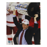 Mike Babcock Signed Red Wings 8x10 Photo (Beckett) at PristineAuction.com
