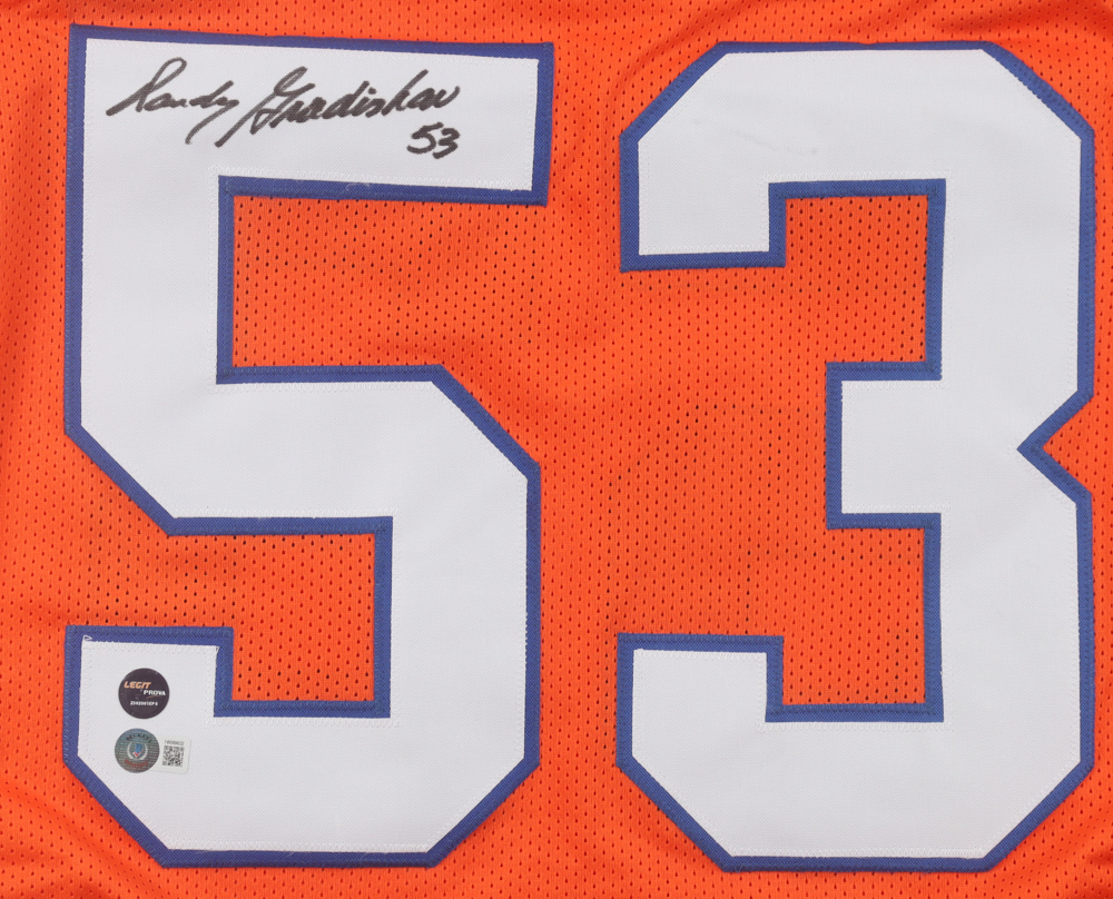 Randy Gradishar Signed Jersey (Beckett & Prova) at PristineAuction.com Randy Gradishar Signed Jersey (Beckett & Prova) at PristineAuction.com