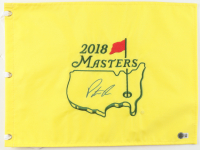 Patrick Reed Signed 2018 Masters Tournament 13x17.5 Pin Flag (Beckett) at PristineAuction.com