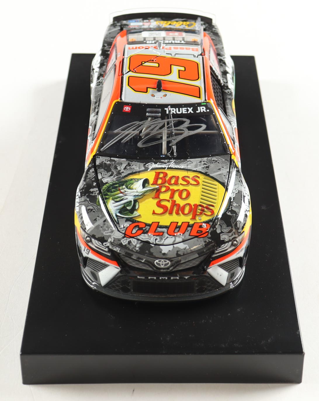 Martin Truex Jr. Signed 2023 #19 Bass Pro Shops Sonoma Win 1:24 Diecast Car (PA) at PristineAuction.com Martin Truex Jr. Signed 2023 #19 Bass Pro Shops Sonoma Win 1:24 Diecast Car (PA) at PristineAuction.com