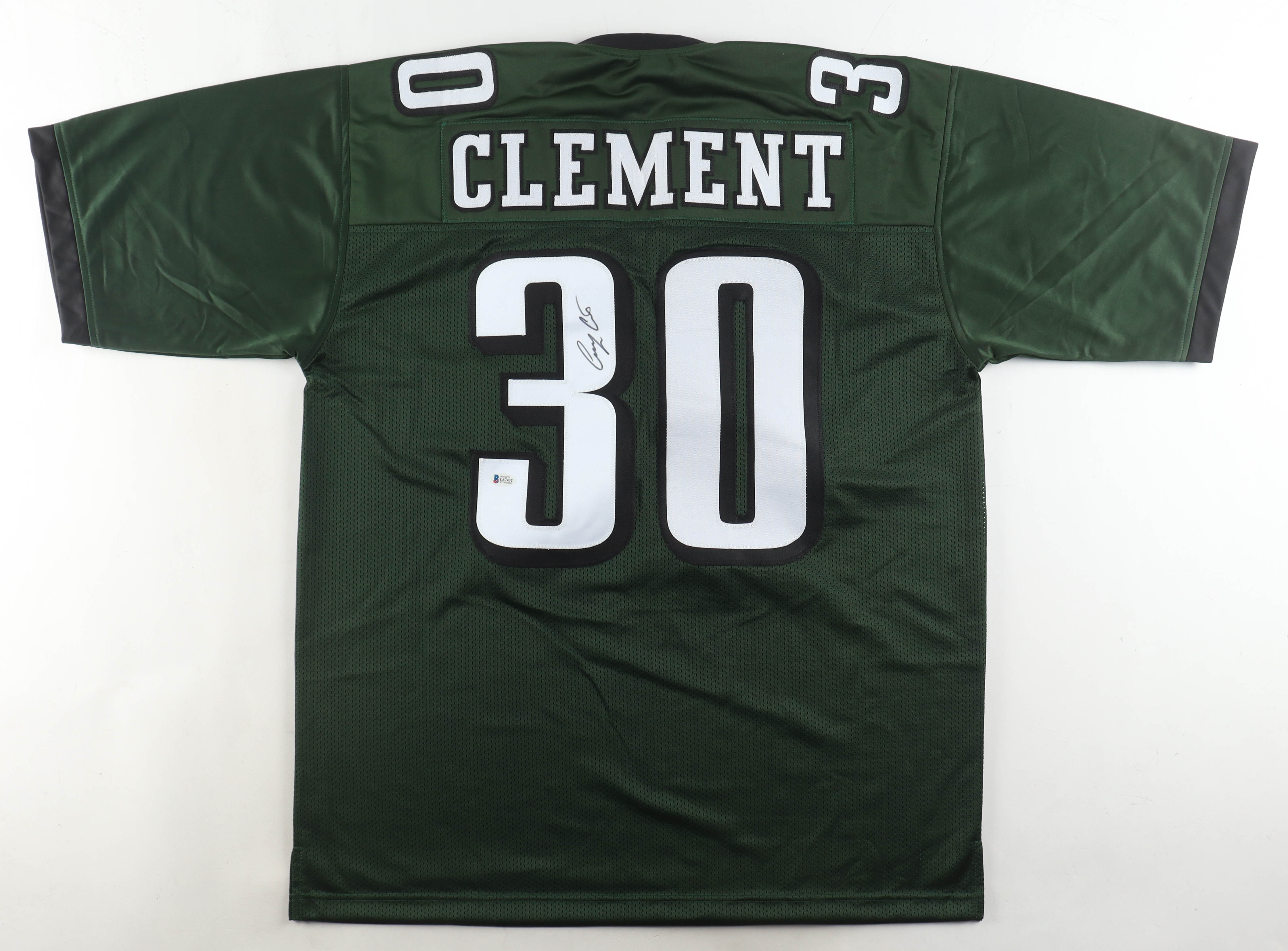Corey Clement Signed Jersey (Beckett) at PristineAuction.com Corey Clement Signed Jersey (Beckett) at PristineAuction.com