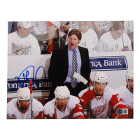 Mike Babcock Signed Red Wings 8x10 Photo (Beckett) at PristineAuction.com