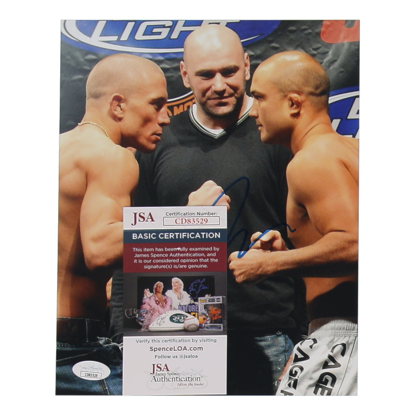 B. J. Penn Signed UFC 8x10 Photo (JSA) at PristineAuction.com B. J. Penn Signed UFC 8x10 Photo (JSA) at PristineAuction.com