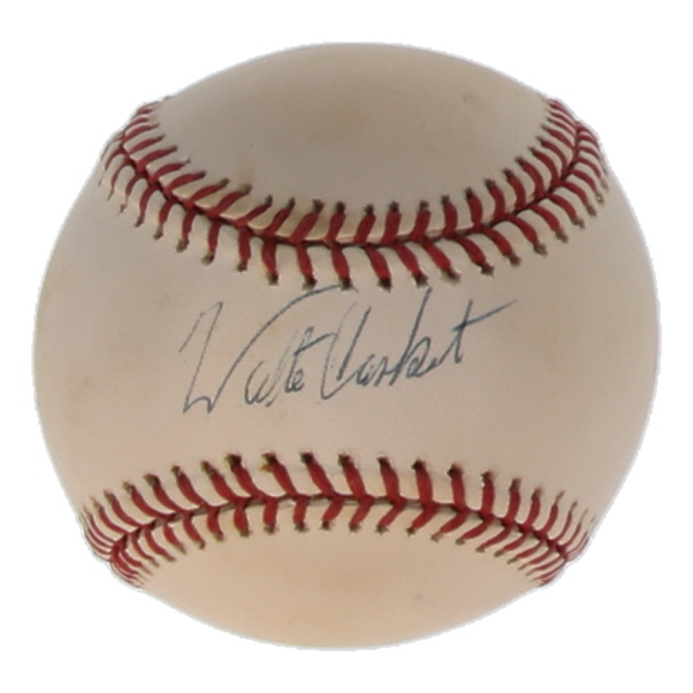 Walter Cronkite Signed ONL Baseball (JSA) at PristineAuction.com