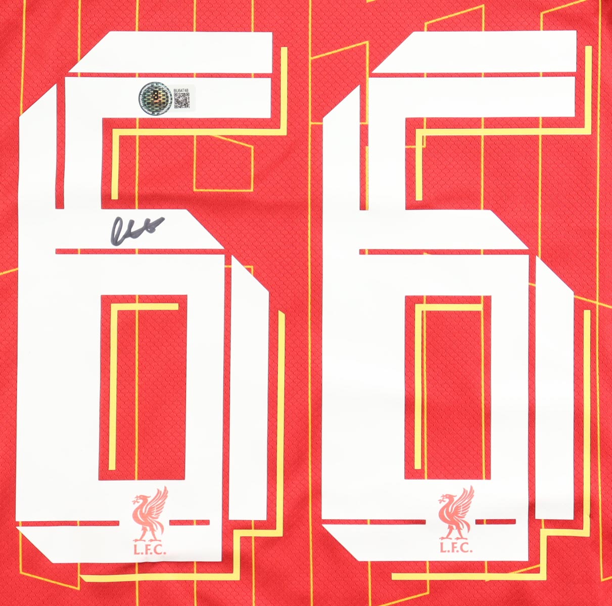 Trent Alexander-Arnold Signed Jersey (Beckett) at PristineAuction.com Trent Alexander-Arnold Signed Jersey (Beckett) at PristineAuction.com