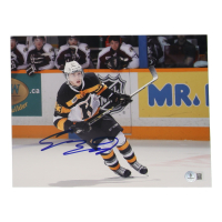 Sam Bennett Signed Frontenacs 8x10 Photo (Beckett) at PristineAuction.com