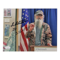Si Robertson Signed "Duck Dynasty" 8x10 Photo with Inscription (JSA) at PristineAuction.com