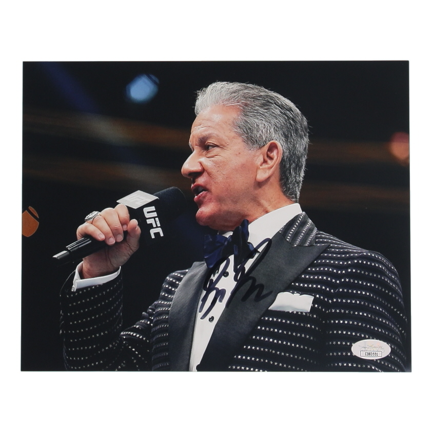 Bruce Buffer Signed UFC 8x10 Photo (JSA) at PristineAuction.com Bruce Buffer Signed UFC 8x10 Photo (JSA) at PristineAuction.com