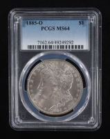 1885-O $1 Silver Dollar (PCGS MS64) at PristineAuction.com
